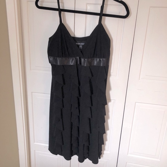 Frank Lyman Design Strappy Ruffled Party Dress - Picture 2 of 5